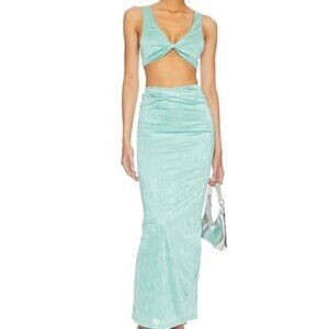 superdown Mint Green Skirt Set